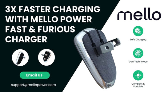 3x faster charging by mello