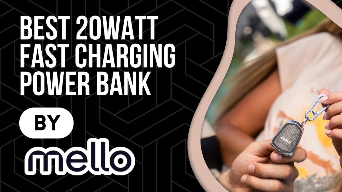 20W fast charging power bank