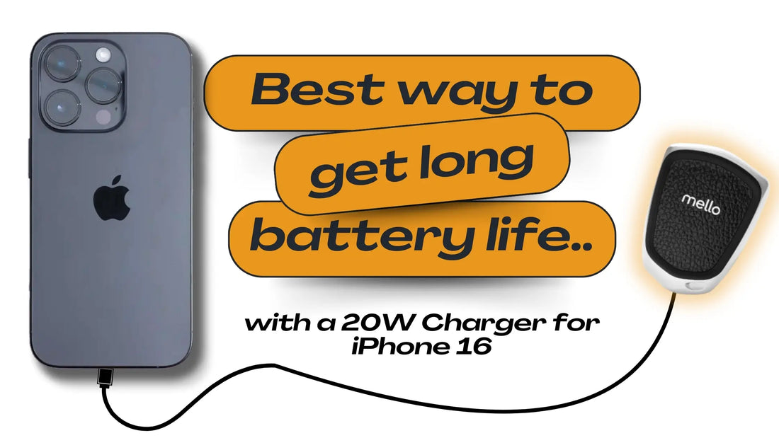 best way of getting long battery life